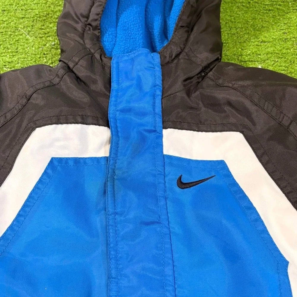 Vintage Y2K Nike Winter Heavy Jacket Kids Boys Toddler Size 3T Swoosh